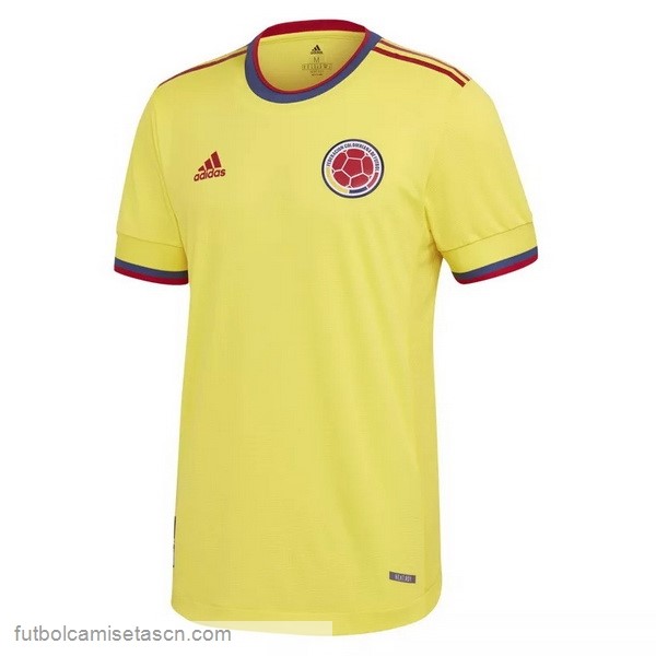 Tailandia Camiseta Colombia 1ª 2021 Amarillo